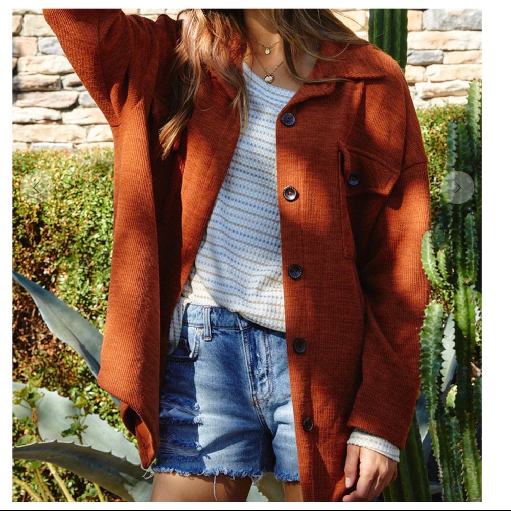 Boyfriend Most Favorite Oversized Shirt Jacket - Picture 3 of 7